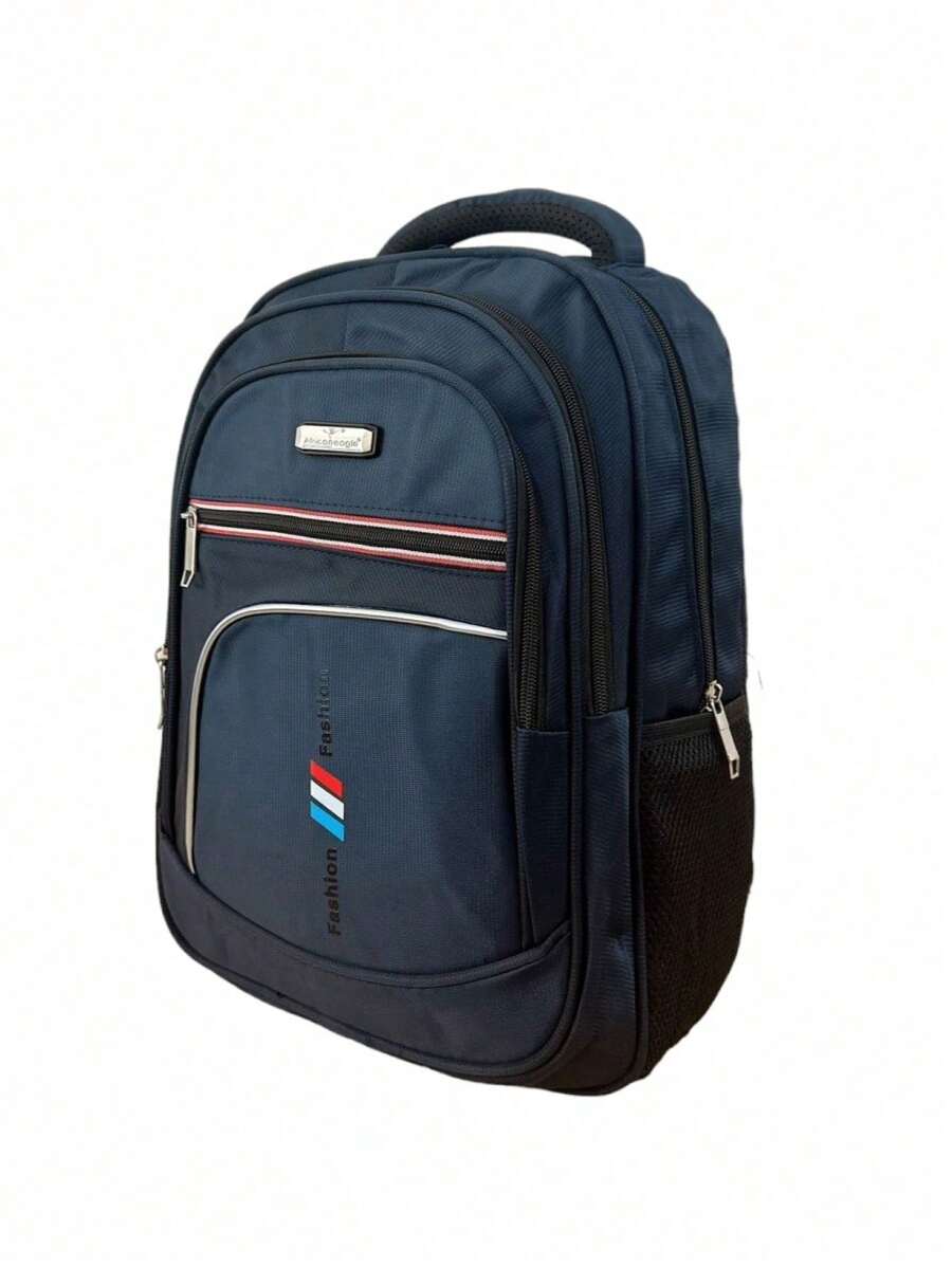 Men's Executive Backpack With Waterproof Laptop Holder - 藏蓝色 - 查看 1