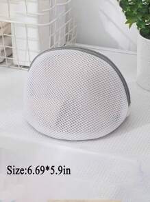 1 件网状洗衣袋洗漱袋、旅行网状洗衣洗漱袋、内衣洗衣篮洗衣袋收纳袋网洗衣机袋大容量脏衣袋、防变形衣物储物箱、耐用可重复使用烘干袋、织物机洗专用袋洗涤防护袋、适用于衬衫、长袜、服装和洗衣、家庭整理、适用于精致衣物、内衣、袜子和内衣返校用品