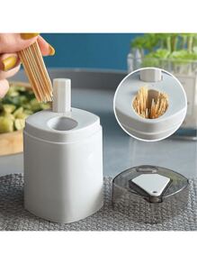 Automatic Toothpick Holder - 灰色 - 查看 1