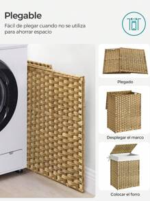 SONGMICS Laundry Baskets - Yellow Goose - View 5