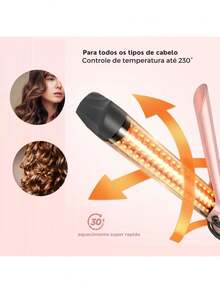 Curves Professional Titanium Ceramic Curling Iron Add To Favorites 28mm Bivolt - Nhiều màu - Xem 4