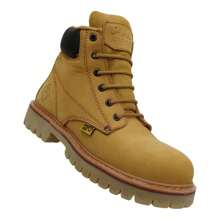 PMA 136 Industrial Work Boot With Buck Toe Cap Honey - Ginger - View 2