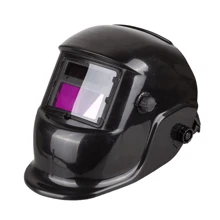 Auto Darkening Welding Mask Helmet Solar Powered Welders ARC TIG MIG Grinding UK - Black - View 3