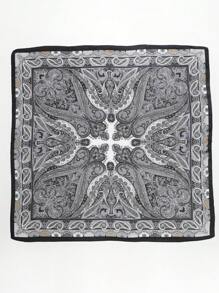 1 pieza Hombre Casual Retro Estampado de Paisley Estilo Bohemio Bandana Pañuelo triangular adecuado para viajar, fiestas y actividades al aire libre - Multicolor - Ver 14