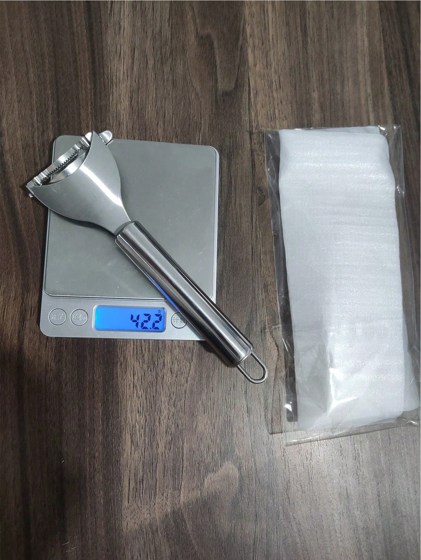 قشارة ذرة من الفولاذ المقاوم للصدأ قياس 7 بوصة، فا...