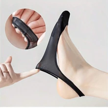 运动户外 5 双海绵垫隐形袜，柔软舒适的高跟袜，女士袜子