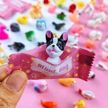 10 piezas Bolsas de caramelos con diseños 3D de animales lindos aleatorios, detalles sorpresa para fiestas, adecuados para decoración de fiestas, Navidad y Halloween