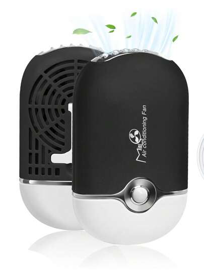 1pc Mini Eyelash Fan, Suitable For Eyelash Extension, Portable Eyelash Fan Dryer, Handheld Rechargeable USB Eyelash Fan, Built-In Sponge Cooling Air Conditioner Fan, Suitable For Eyelash Extension Manicure, Quick Drying Eyelash Extension Glue/Adhesive, Suitable For Indoor/Outdoor Travel/Home/Office Use (Black)