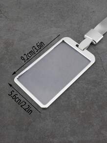 1入組透明卡套附帶繩子 - 灰色 - 查看 11