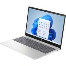 HP 15.6" FHD Laptop, AMD Ryzen 5 7520U(Beat I7-1255U), Integrated AMD Radeon Graphics Windows 11 Home With Laptop Stand, Natural Silver - 銀色 - 查看 3