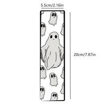 1 件 Ghost & 书签，适合送给读者、朋友、同学、返校、派对装饰、可爱鬼魂、有趣装饰、礼品篮填充物 - 黑色 - 查看 7