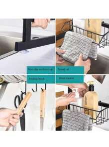 Dish Drying Rack Dish Drying Rack Over The Sink - nero - Visualizzare 3