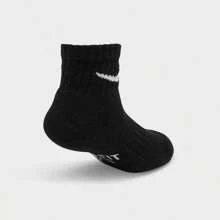 Little Kids' Nike Dri-FIT Ankle Socks (6-Pack) - RN0018-023/Black - View 4