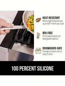 1 Stück Silikon Herdabdeckung für Küchenzwischenräume, Hitzefeste Lückenfüllung für Küchenherd und -arbeitsplatte, Staubschutz Herd-Arbeitsplatten Spaltabdeckung, Küchen Zubehör - Verschiedenfarbig - Übersicht 4