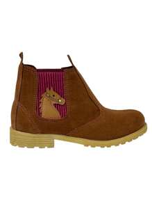 Jeca Children's Boot Caramel Horse Farm Festa Junina - 玫紅色 - 查看 2