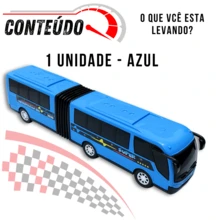 Articulated Metropolitan Bus Plastic Toy Large Box Box Color:Blue - Nhiều màu - Xem 5