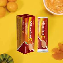 Kit 3x Vitamin C 1000g 10 Effervescent Tablets Orange Flavor - Khác - Xem 4