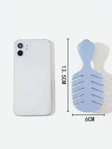 1 pièce Brosse à cheveux de massage mini antistatique portable, idéale pour les voyages - Multicolore - Voir 6