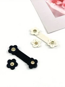 Phụ kiện làm thủ công DIY bằng da hình hoa, Khóa ví da khâu, Phụ kiện khóa da kết nối dây đeo vai, Khóa da túi xách, Khóa ví da bò, Dành cho đồ thủ công DIY, Vật tư làm ví ví - Nhiều màu - Xem 5