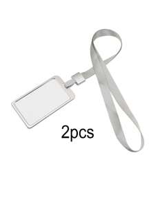 1入組透明卡套附帶繩子 - 灰色 - 查看 12