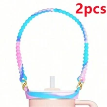 1/2 pièces Porte-bouteille d'eau avec sangle, convient aux bouteilles de 8 oz à 40 oz, sangle pour bouteille d'eau, compatible avec les accessoires de la tasse (tous les produits n'incluent pas les tasses d'eau)