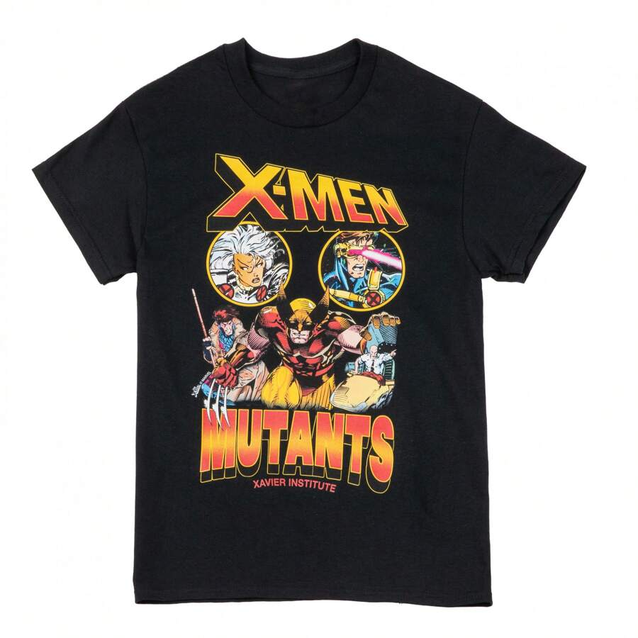 Camiseta  Mutantes del Instituto Xavier - Negro - Ver 1