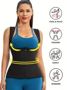 Entrenador de cintura, cinturón de sudor de neopreno recortador de cintura corsé para adelgazamiento de cintura, quemador de grasa abdominal y del vientre, moldeador de cintura para ejercicios para mujeres