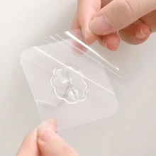 Kit 6 Pcs Multifunctional Transparent Adhesive Wall Hooks - 無色 - 查看 8