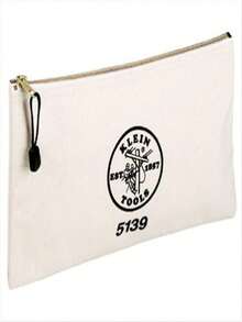 Bolsa de utilidad Klein Tools-Blanca - Blanco - Ver 1