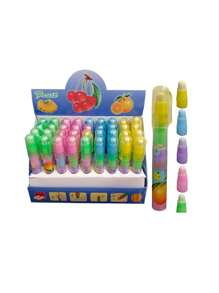9pcs Interchangeable Rubber Erasers Stationery Back To School - Multicolor - View 1