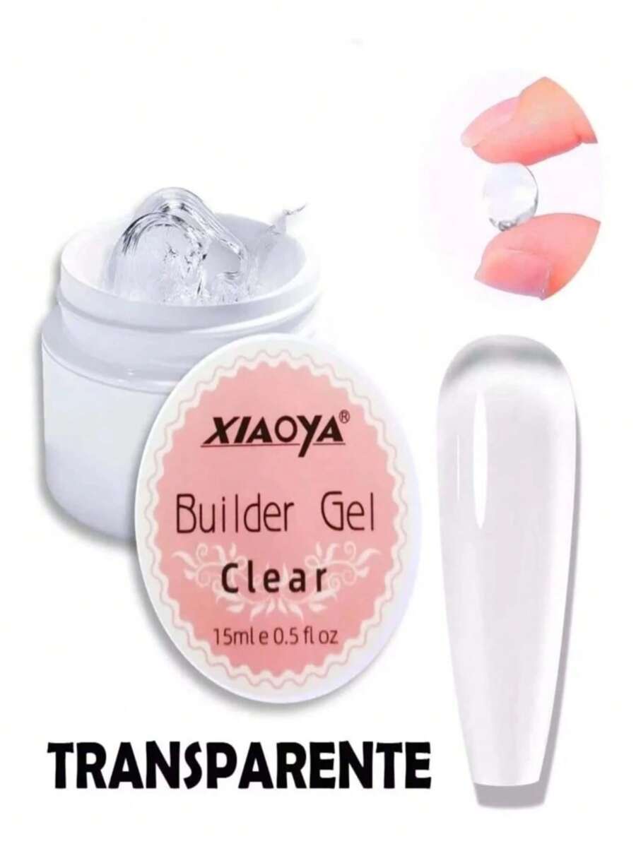 Gel De Construccion Para Uñas Xiaoya - transparente - Ver 1
