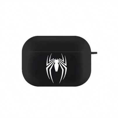 1 件蜘蛛系列哑光黑色耳机盒带按钮，兼容 Apple 2/3/4/Pro