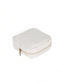 Minimalist Corduroy Functional Storage Bag,Multifunctional Sanitary Napkin Storage Bag Small Square Bag Ins Japanese Sweet Corduroy Square Makeup  Storage Bag, For Storing Sanitary Napkins And Panty Liners,Small Cosmetic Travel Bag Toiletries Storage Bag For Women/Girls, Cute Zipper Bag Coin Purse College Style Suitable For School, Work, Travel , Cosmetic Bag, Cosmetic Bag, Skin Care Bag, Toiletry Bag, Packaging Box, Travel Necessities