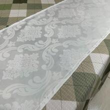 QUEEN BED FOOTBOARD KIT + 2 Pillowcases Without Refill | Jacquard Fabric - Luxury And Elegance - trắng - Xem 2