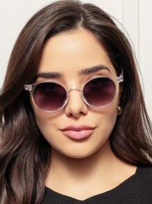 Women Fashion Glasses, Elegant Perfect Gift For Friends For Daily Use - Clear - View 3