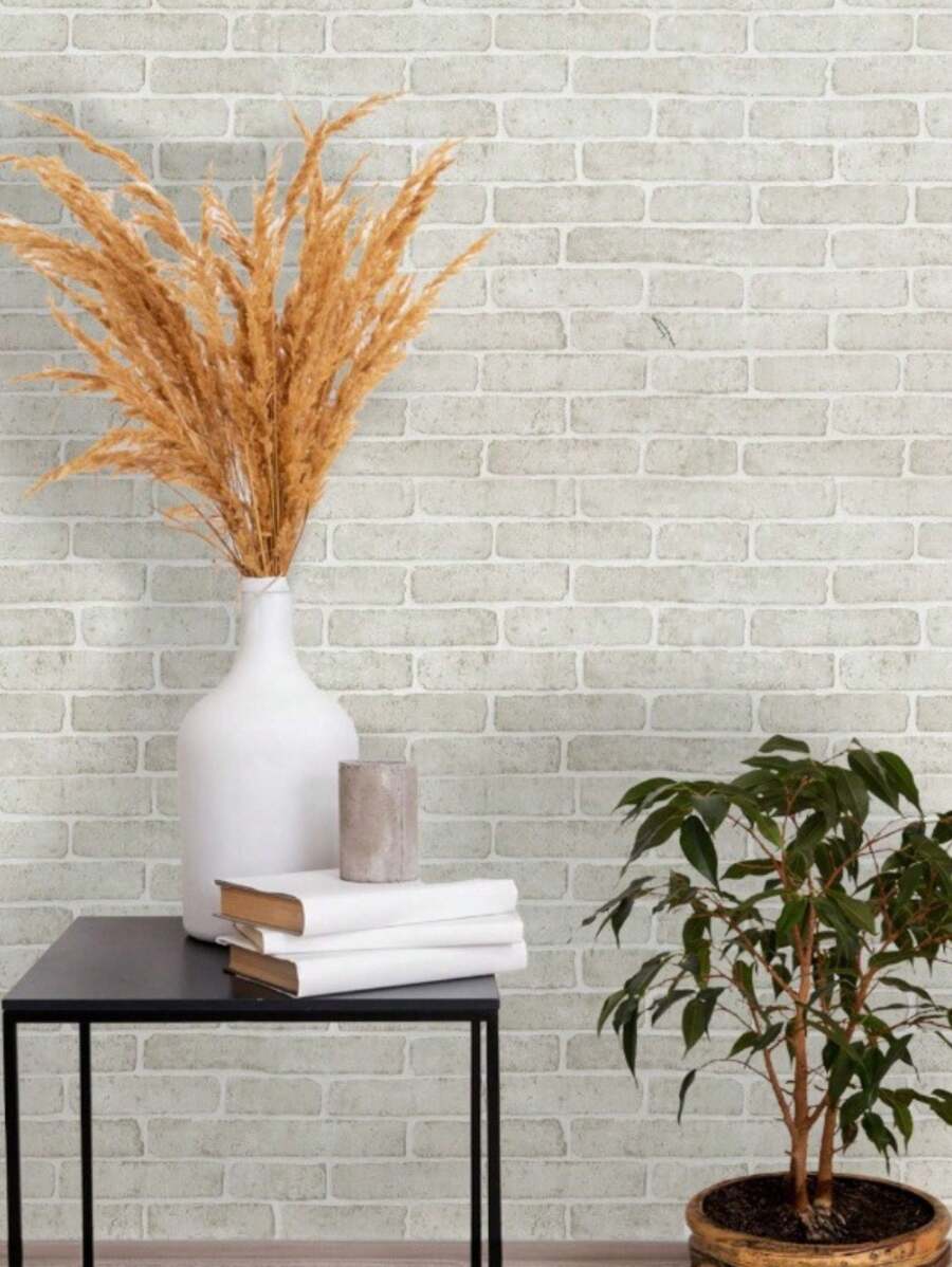 5 metros - Rolo de papel de parede clássico para decoração.