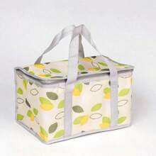 1個戶外旅行大容量野餐袋,隔熱手提加厚保鮮野營收納袋午餐袋,旅行配件必備,便攜式方形鋁製野餐袋 - 耐用且方便的戶外冒險午餐袋 - 紅色 - 查看 18