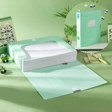 Caixa de Arquivo A4 Morand, Suporte de Documentos, Pasta de Arquivo de Contrato/Pessoal, Caixa de Armazenamento de Documentos de Plástico e Papel, De Volta às Aulas, Suprimentos Escolares