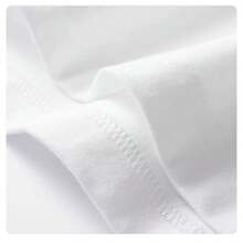 T-Shirt Promotion Round Neck Men's Clothing Blouses Peruvian Print Basic Original - trắng - Xem 4