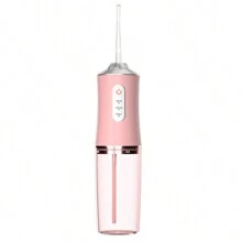 Irrigador Oral Bucal Portátil Limpeza Profunda Eficiente Recarregável USB - Rosa Bebê - Visão 7