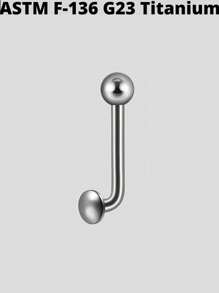 1 PIEZA Piercing de titanio ASTM F136 de 14G, piercing microdermal de rosca interna, ancla dermal, joyería corporal sexy - Como se muestra en la imagen - Ver 10