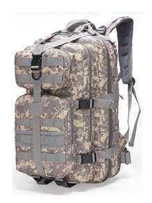 Reinforced Camping Tactical Bag Backpack 30 Liters - Xám - Xem 1