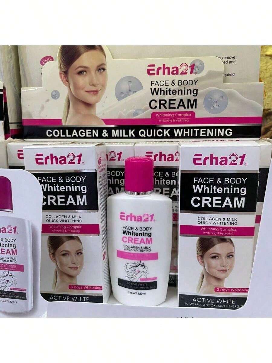 Crema cara y cuerpo Aclarador De Piel Crema Blanqueadora De Cuerpo 120ML - 120ML - Ver 1