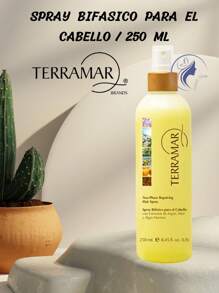 Spray Bifásico Reparador De Cabello Terramar / 250 ml - Amarillo Mostaza - Ver 1