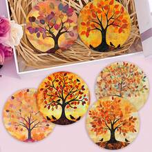 1 set/4 piezas/6 piezas/300 piezas Posavasos de barro de diatomeas de arce - Posavasos para tazas, posavasos para café - Ideales para decoración del hogar y restaurantes, hermosos regalos de cumpleaños u ocasiones festivas, decoración de mesa, muebles del hogar, decoración navideña, decoración de habitaciones, decoración del hogar, decoración de fiestas temáticas, Acción de Gracias, decoración de cosecha de otoño