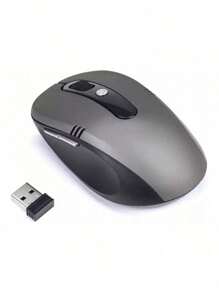 2.4G Wireless Optical USB Mouse For Notebook And PC - Silver - View 1