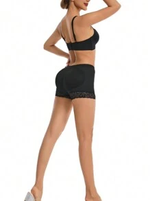 1 chiếc quần thể thao định hình bụng, quần lót nâng mông thoáng khí có đệm, quần bó chân, quần định hình eo thon gọn, quần nâng mông (Nếu không chắc chắn về kích cỡ, vui lòng tham khảo bảng kích cỡ và chọn kích cỡ phù hợp) Màu đen mùa xuân - màu đen - Xem 6