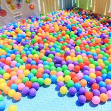 50 Peças/100 Peças Bolas Coloridas de Piscina de Bolinhas para Bebês, Crianças, Bolas Macias para Festas de Aniversário, Eventos, Jogos de Playground, Piscina - 5,6 cm - Multicolorido - Visão 2