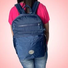 Backpack Kit With Pencil Case And Thermal Bag For Women 3 In 1 School Work College Travel Day To Day - Xem 7