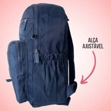 Backpack Kit With Pencil Case And Thermal Bag For Women 3 In 1 School Work College Travel Day To Day - Xem 8